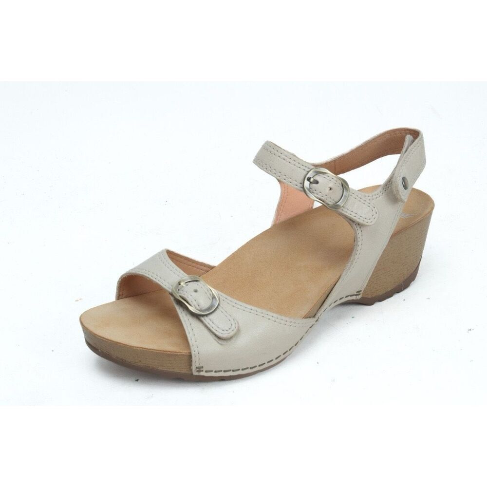 NEW Dansko Tricia Sandal in Milled Burnished Linen NIB Classic, Comfort, Chic